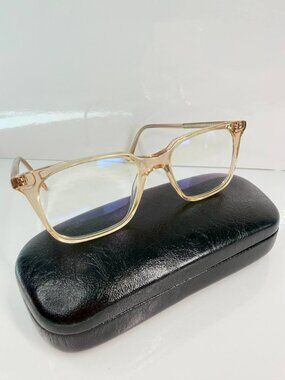 Bailey Nelson Tolstoy 2 Handcrafted Prescription Eyeglasses – Champagne Crystal